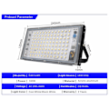 Pikkukuva 3 / 3: 100W LED-valonheitin ulkokäyttöön, IP65 vedenpitävä LED-katuvalo (Valon väri: kylmä valkoinen)