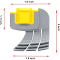 Miniatyrbillede 2 af 5: 4 Pak Centrifugal Cyklonisk Skrubbebørste R0714400 til Zodiac mx8 mx6 Elite Poolrenser