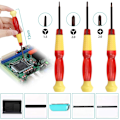 Miniatyrbild 5 av 5: 3D Analog Joystick Thumb Sticks Ersättning för Nintendo Switch, Skruvmejsel Set Reparationsverktyg Kit för Nintendo