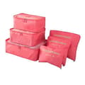 Resväska Organiser Packpåsar, 6 st Resväska Packkuber Set