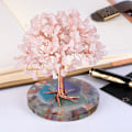 Miniatyrbild 4 av 5: Bergkristall Gem Tree of Life-Feng Shui Bonsai Cash Tree Heminredning