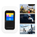 Miniatyrbild 1 av 8: Mobil WiFi Hotspot 5G 4G LTE Upplåst Hotspot Enhet Bärbar Mini WiFi Router med SIM-kortplats för Resor