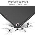 Miniatyrbild 2 av 5: Smartfodral för iPad Air 2, Smartfodral Translucent Frosted Back Magnetic Cover med Auto Sleep/Wake-funktion - svart