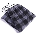 Miniatyrbillede 6 af 6: 3-pak Plaid Herre Pyjamasbukser Sæt Underdele Fleece Lounge Sleepwear PJs med Lommer Microfleece