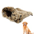 Miniatyrbillede 1 af 8: Kæledyrs Leopard Print Kappe Sød Retro Stilfuld Hvalpe Plysjakke til Efterår og Vinter