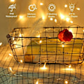 Miniatyrbillede 5 af 5: Lysguirlande 100M 1000 LED Julelys Indendørs og Udendørs 8 Tilstande Vandtæt Guinguette Guirlande Transparent Kabel til Hjemmefest Jul