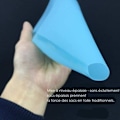 Miniatyrbilde 5 av 5: Kakesprøyteposer, 8 deler rustfritt stål DIY-sett, 6 sprøyteposer, 1 konditorpose, 1 kobling, DIY-sett for kakedekorasjon (Blå -1)