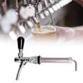 Miniatyrbillede 1 af 8: Justerbar fadølshane, forkromet rustfrit stål G5/8 skaft, ølhane til hjemmebrygning