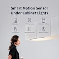 Miniatyrbillede 5 af 5: USB Genopladelig LED Køkken Underskabslampe, 2500mAh 40cm Dæmpbar Skabslampe Bevægelsessensor LED Bar Trådløs Genopladelig Batteridrevet PIR