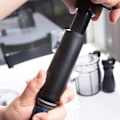 Miniatyrbillede 3 af 5: Vakuum Flaske Propper Sort Pumpe med Vinbeskytter propper Holder vinen frisk (Sort Pumpe + 2 Propper)