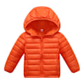 Miniatyrbild 1 av 5: Barn Vinter Solid Lättvikt Jackor Flickor och Pojkar Packable Hooded Puffer Jacket 0-14 År