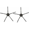 Pikkukuva 1 / 5: Balayag Sivellin 2kpl Sivellin Vaihto-osa Roborock S6 S5 E35 E2 -lakaisurobotille Musta