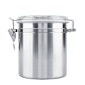Miniatyrbillede 2 af 4: Kaffedåse i rustfrit stål, vakuumforseglet opbevaringskrukke til sukker, te, bønner (1450 ml)