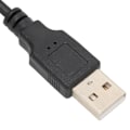 Miniatyrbillede 3 af 8: Computer Kamera Plug and Play Online Undervisning Live Konference Autofokus Fleksibel Driverfri 640x480 USB WebcamC200 Sort Indre Mærke 640x480P