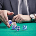 Pikkukuva 5 / 7: Monitahokas RPG-noppasarja 42 kpl Dungeons and Dragons -peliin, 6 kuviota, 6-sivuiset nopat noppapeleihin ja roolipeleihin, mukana 6 flanellipussia -C-C-C-C