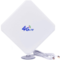 Miniatyrbilde 1 av 5: 4G høyytelses LTE-antenne 35dBi WiFi signalforsterker modemadapter nettverksmottakerantenne med lang rekkevidde for mobile hotspots