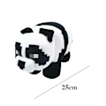 Miniatyrbillede 5 af 5: Minecraft Plys Panda Sort/Hvid 25cm