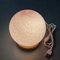 Miniatyrbillede 4 af 5: Planet lampe Solnedgang bordlampe Atmosfære Regnbue lampe Vandrende planet natlampe Sengelampe