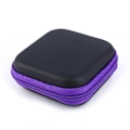Miniatyrbilde 1 av 5: 1 stk Hard Boks Gadget Veske Oppbevaringspose For Nøkkelring Hodetelefoner Kabel USB Datakabel, 7.5*7.5*2.8cm
