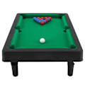 Miniatyrbillede 8 af 8: Mini Poolbord Interaktiv Simulation Miniature Billard Pool Spillesæt til Skrivebordsdekoration Ornament
