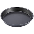 Miniatyrbillede 1 af 5: 23 cm Non-stick rund pizzapande i kulstofstål, mikrobølgeovn, bageforme, tærteform
