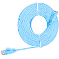 Miniatyrbild 2 av 5: Cat6 Platt Skärmad RJ45 Ethernet Patch Nätverkskabel Pläterad Kontakt STP Ledningar för Hög Hastighet Dator Router Ethernet LAN Nätverk