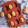 Miniatyrbillede 4 af 5: 2 stk. Skal silikone kageform Madeleine Form Bagning/kiks/silikone mousse kageform