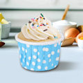 Miniatyrbilde 2 av 5: 100 stk. Kake Cupcake Muffin Bakebeger for Fest Bryllup Bursdag Julebord, Blå
