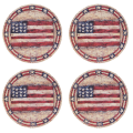 Miniatyrbillede 1 af 5: Absorberende keramiske sten coasters, Guldsmed, Sten coasters