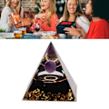 Pikkukuva 10 / 10: 5 cm pyramidi parantava kristallipyramidi meditaatio orgaaninen kivipyramidi chakra horoskooppi energiageneraattori Härkä