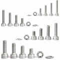 Miniatyrbillede 3 af 5: Kit 520 stk. M3 M4 M5 M6 Rustfrit Stål Hex Socket Knap Hoved Gevind Bolt Skruer med Møtrikker Sortiment