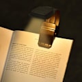 Miniatyrbillede 5 af 5: Bogmærke Boglampe, Clip-on Læselamper til Bøger i Sengen, Lysstyrkeniveauer, Blødt Lys Skånsomt for Øjnene, LED læselampe