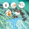 Miniatyrbild 5 av 7: 3 i 1 sladdlös och uppladdningsbar pool dammsugare, handhållen poolrengörare idealisk för spa, badtunnor och små pooler för sand och skräp Blå 1822 Modell