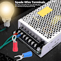 Miniatyrbillede 3 af 6: Æske med 280 elektrikerterminaler, Elektriske krympe terminaler, 280 STK isolerede elektriske terminaler, Krympe elektriske stik, Terminaler og