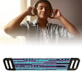 Miniatyrbillede 1 af 8: Hovedtelefon Hovedbøjle Stropper Udskiftning Hovedbøjle Stropper til Logitech G733 Trådløs G335 Kablet Gaming Headset Lilla Blå