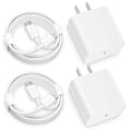 Pikkukuva 1 / 5: 1,8 metrin USB–Lightning-kaapeli, nopea latausjohto, USB-seinälaturit, virtalähde iPhone 13/12/11/X/8 Plus/XR/XS Max/SE/iPad iPhone -puhelimille
