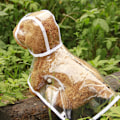 Miniatyrbild 3 av 5: Vattentät hundponcho, husdjurskläder, hundregnrock