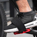 Miniatyrbillede 3 af 5: 2 stk. Cykelpedalremme Pedal Tåclips Remme Tape til Fixed Gear Cykel Universal Cykelfodrem Pedalremme Tåclips Remme Tape til Fixed