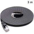 Miniatyrbillede 1 af 5: Cat6 Fladt Skærmet RJ45 Ethernet Patch Netværkskabel Belagt Stik STP Ledninger til Højhastigheds Computer Router Ethernet LAN Netværk