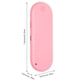 Miniatyrbillede 6 af 8: Under Pillow Speaker Multifunktion Stereo Deep Bass Mini Bluetooth Conduction Speaker til Sovetid Pink