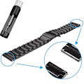 Miniatyrbillede 3 af 6: Til Galaxy Watch 46mm Rem & Gear S3 Frontier/Classic Rem Kvinder Mænd, 22mm Metalrem Rustfrit Stål Urrem Udskiftning til Samsung Galaxy