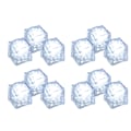 Miniatyrbillede 1 af 5: Lysende LED Isterninger (12) White