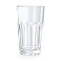 Miniatyrbilde 2 av 5: 4 stk., bruddsikre gjenbrukbare drikkebeger i akryl, 420 ml, åttekantet. Egnet for barer, kjøkken, etc.