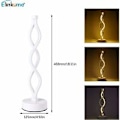 Miniatyrbillede 2 af 4: Twist Wave LED Sengelampe - 18W Varm Hvid LED Dæmpbar Spiral Bordlampe til Soveværelse/Stue/Kontor/Hotel (Varm Hvid No2)