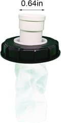 Miniatyrbilde 2 av 5: Tønnelokk - 165mm rett hode med filter