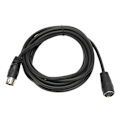 Miniatyrbillede 1 af 5: 6 Pin DIN Han til Hun Kabel Lyd Data Signalforbindelse Forlængerledning til Digitale Lydenheder 3 m / 9,8 ft
