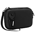 Miniatyrbillede 2 af 5: Stødsikkert sort beskyttelsescover / hard case / taske / harddisk-etui til 2,5” HD bærbar ekstern harddisk