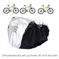 Miniatyrbild 2 av 5: Cykelskydd för 3 cyklar, cykelskydd, regnskydd, vattentätt cykelskydd, alla väder damm