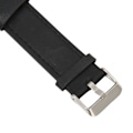 Miniatyrbillede 3 af 8: Læderrem Kompatibel til HUAWEI Watch FIT Udskiftningsurrem Armbånd Urremme Sort