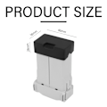 Miniatyrbild 4 av 5: Mini 4/3 Pro Batteri Dammskydd Silikon Laddningsport Skyddsskydd för DJI Mini 3/4 Pro Drönare Tillbehör